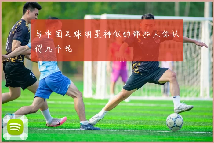 与中国足球明星神似的那些人你认得几个呢
